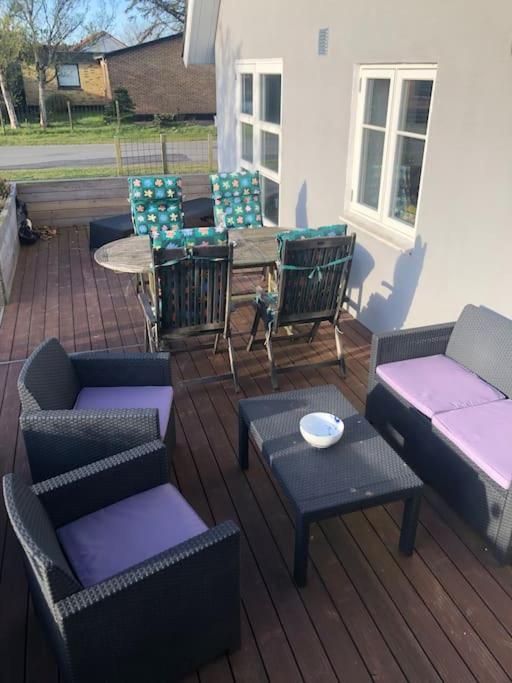 Hyggeligt Byhus Taet Ved Skov Og Togstation Ålbæk Exterior foto